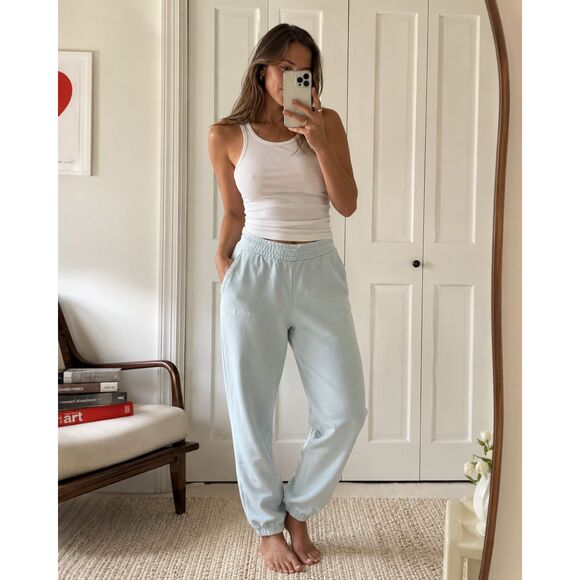 Favorite Daughter Pants - Favorite Daughter Light Blue Gym Yoga Sweatpants Jogger Pants  Women's Size XS